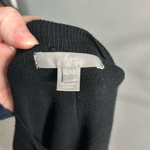 Thyme maternity knit sweater - Picture 3 of 4